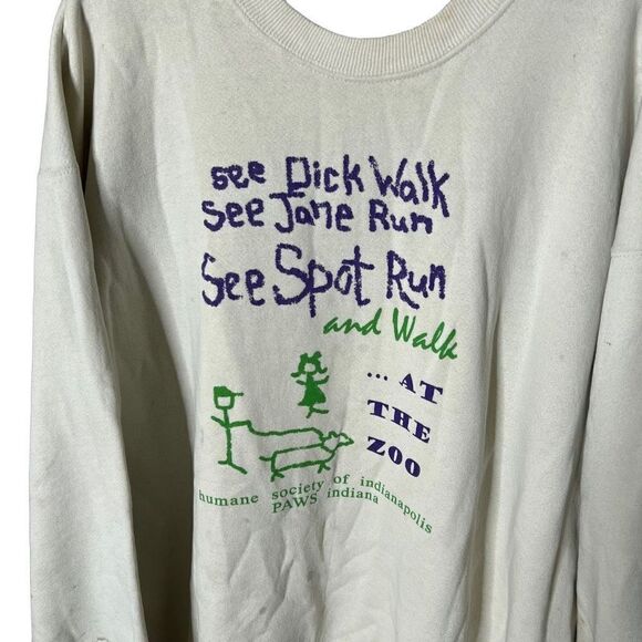 VTG Indianapolis Humane Society Crewneck 2XL - Picture 2 of 6